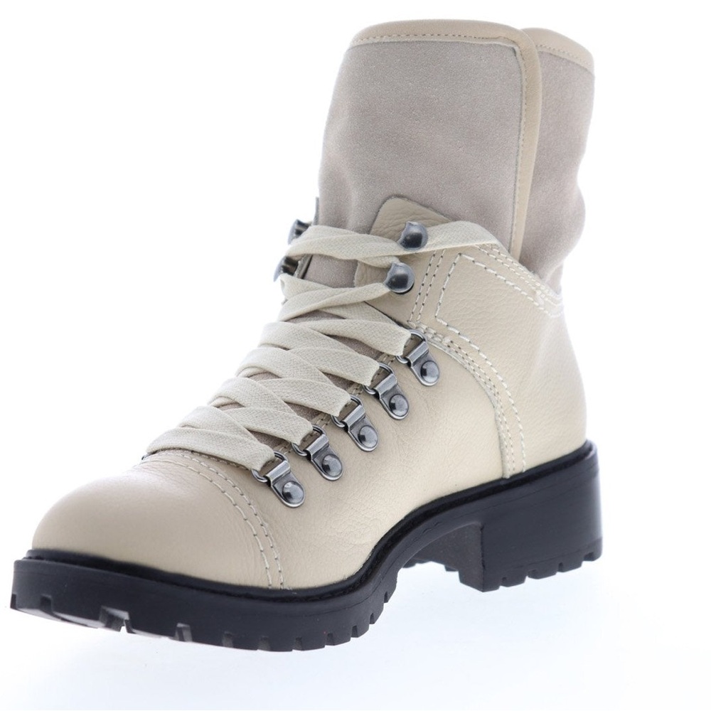 Frye and co anise hiker boots in white/beige size 5.5 - Picture 6 of 7